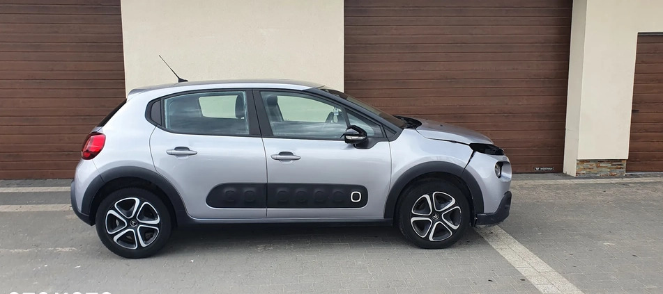 Citroen C3 cena 17900 przebieg: 46000, rok produkcji 2018 z Gniewkowo małe 106